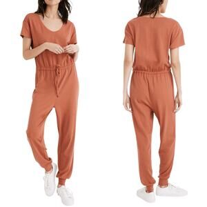 Madewell Breeze Drawstring Jumpsuit Slouchy Short Sleeve Comfy Size Medium